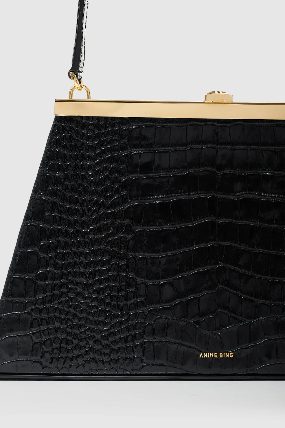 Anine Bag - Black Embossed