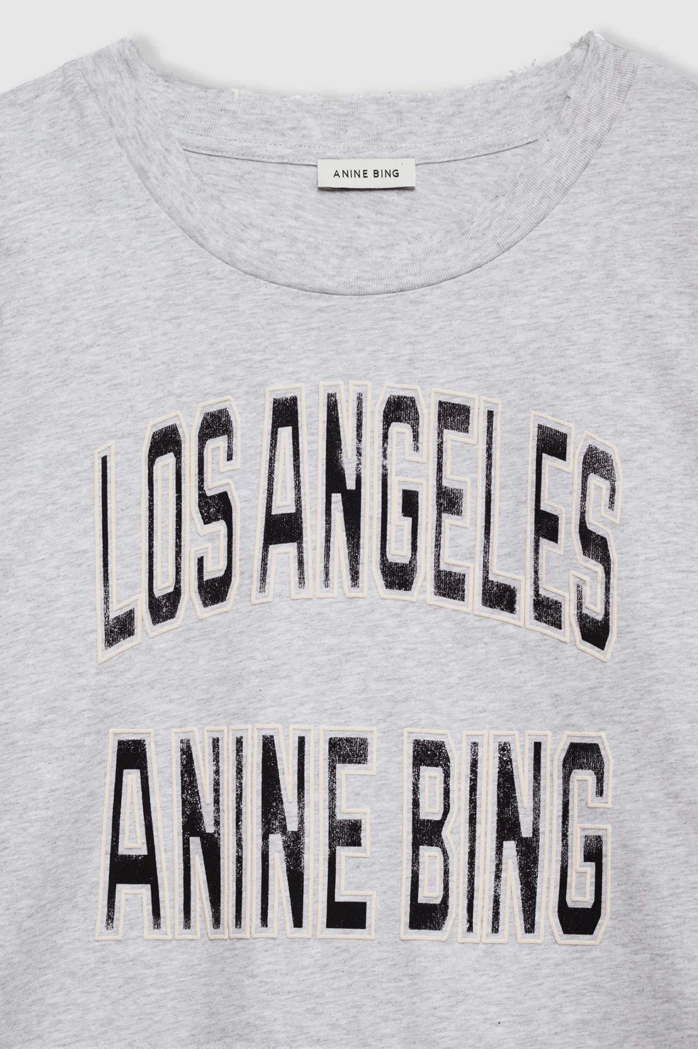 Johnny Cropped Tee - Grey