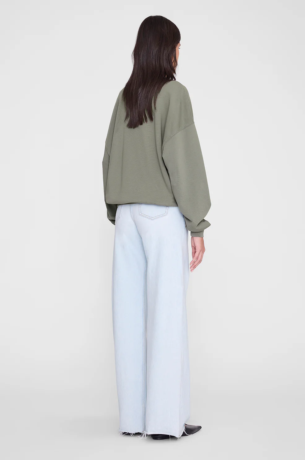 Miles Sweatshirt Letterman - Sage