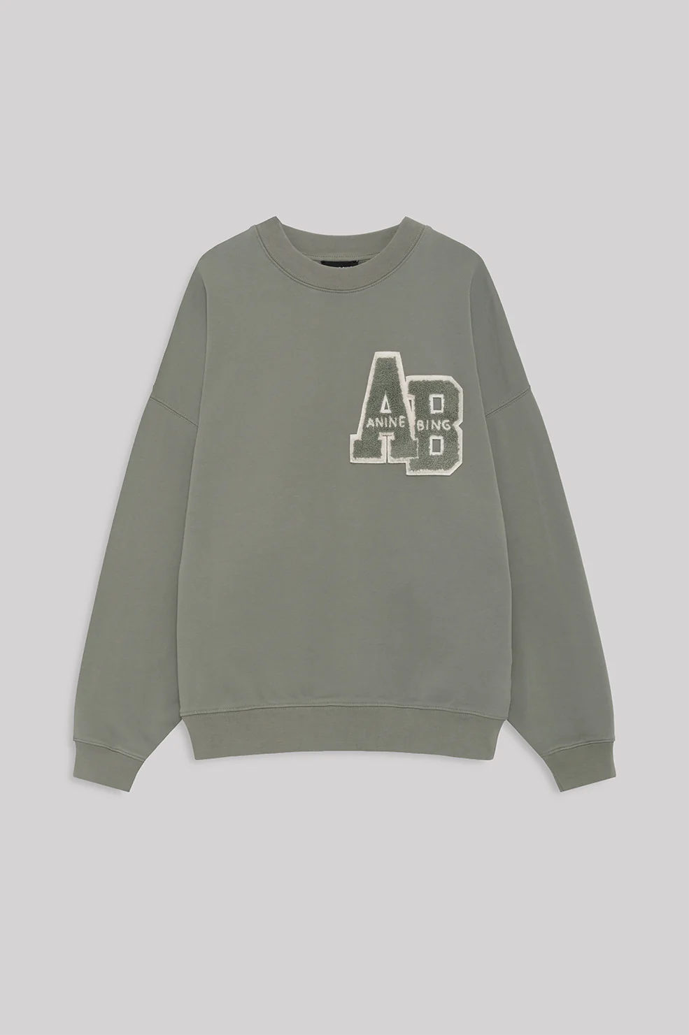 Miles Sweatshirt Letterman - Sage