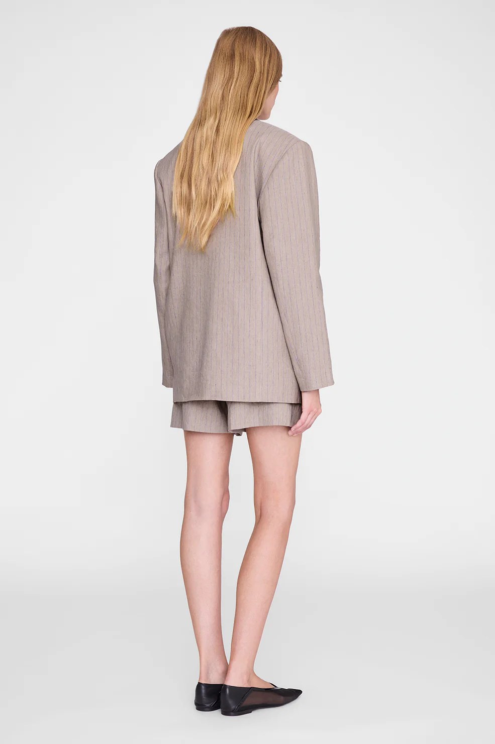 1220-quinn-blazer-taupe-and-blue-pinstripe-5.webp Quinn Blazer - Taupe And Blue Pinstripe