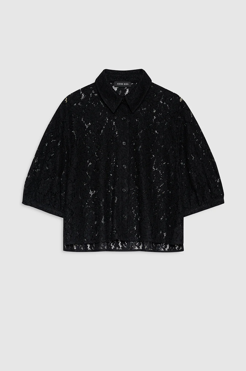 Shayna Top - Black Lace