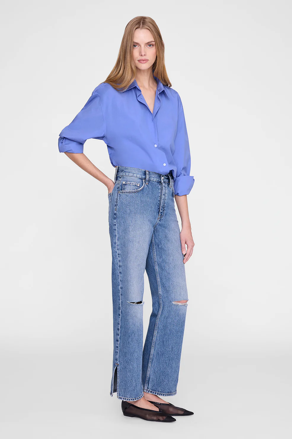 Plaza Shirt - Lavanda Blue