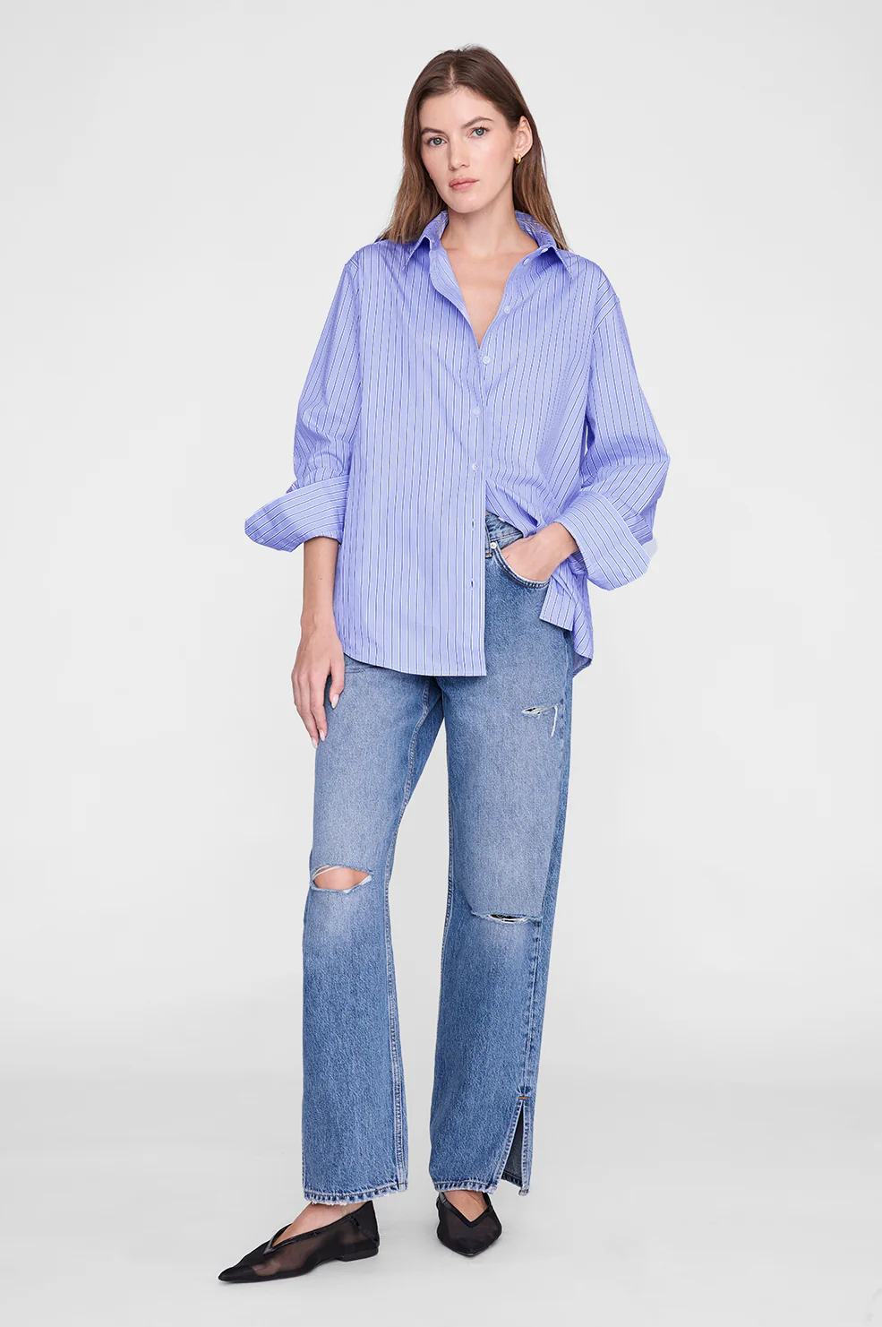 1321-essie-shirt-blue-stripe-1.webp Essie Shirt - Blue Stripe