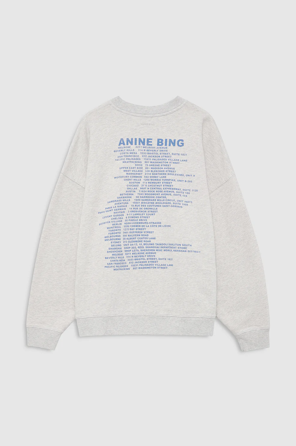 Miles Sweatshirt Waves - Heather Grey