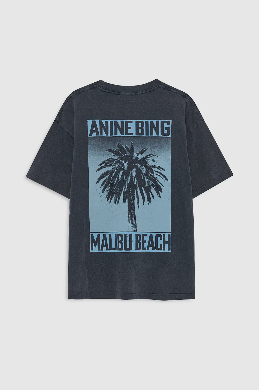 Cade Tee Palm - Washed Black