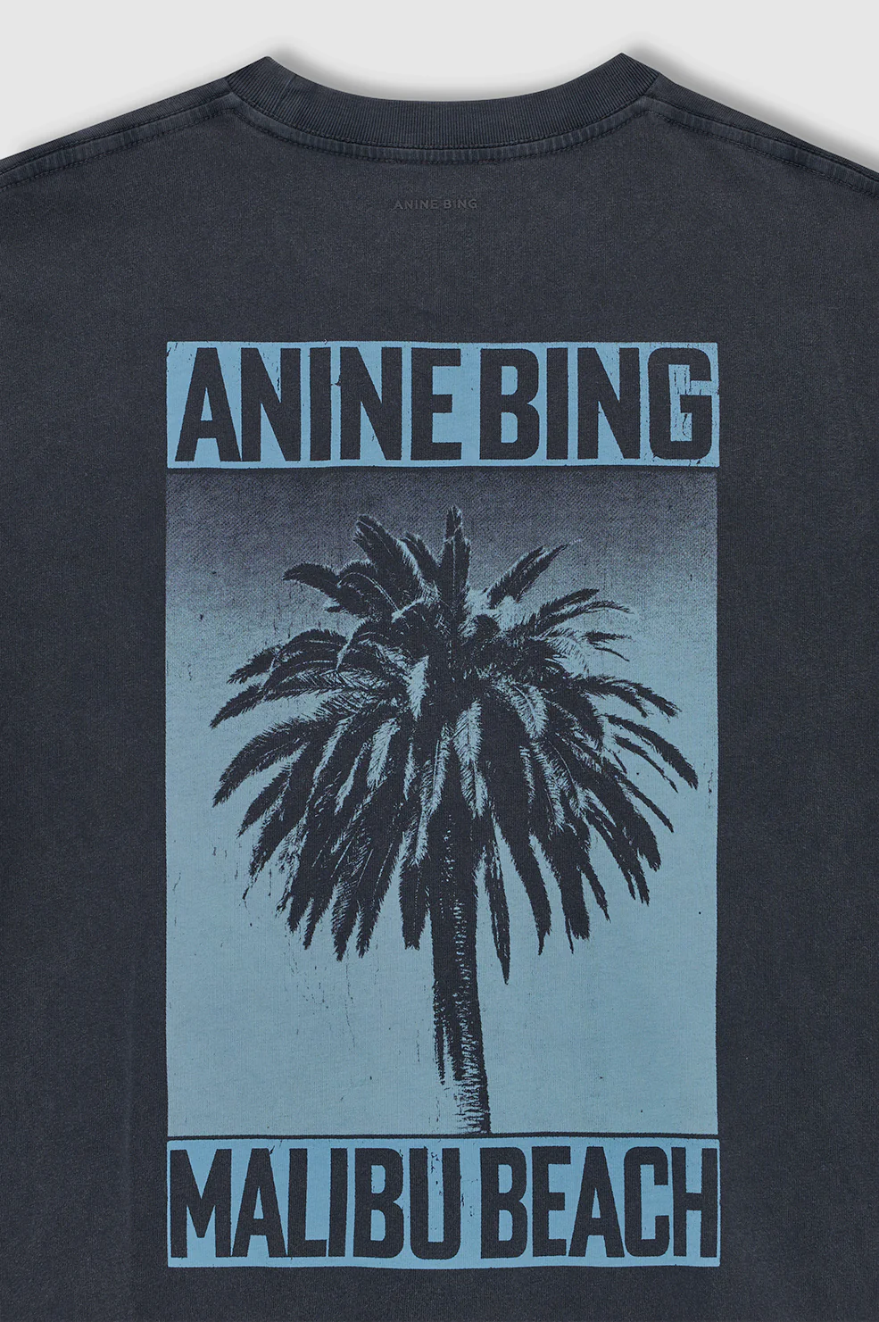 Cade Tee Palm - Washed Black