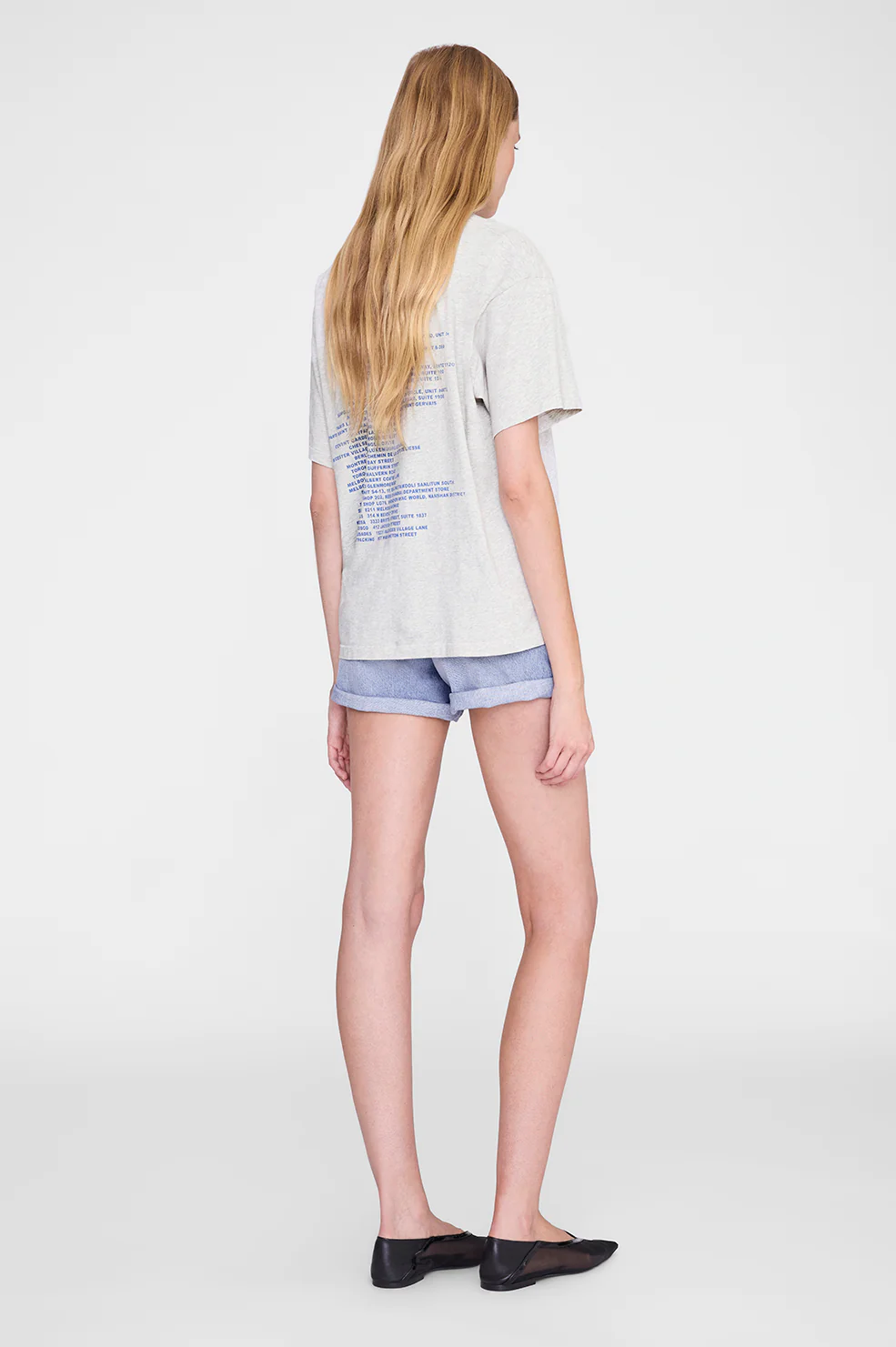 Cade Tee Wave - Heather Grey