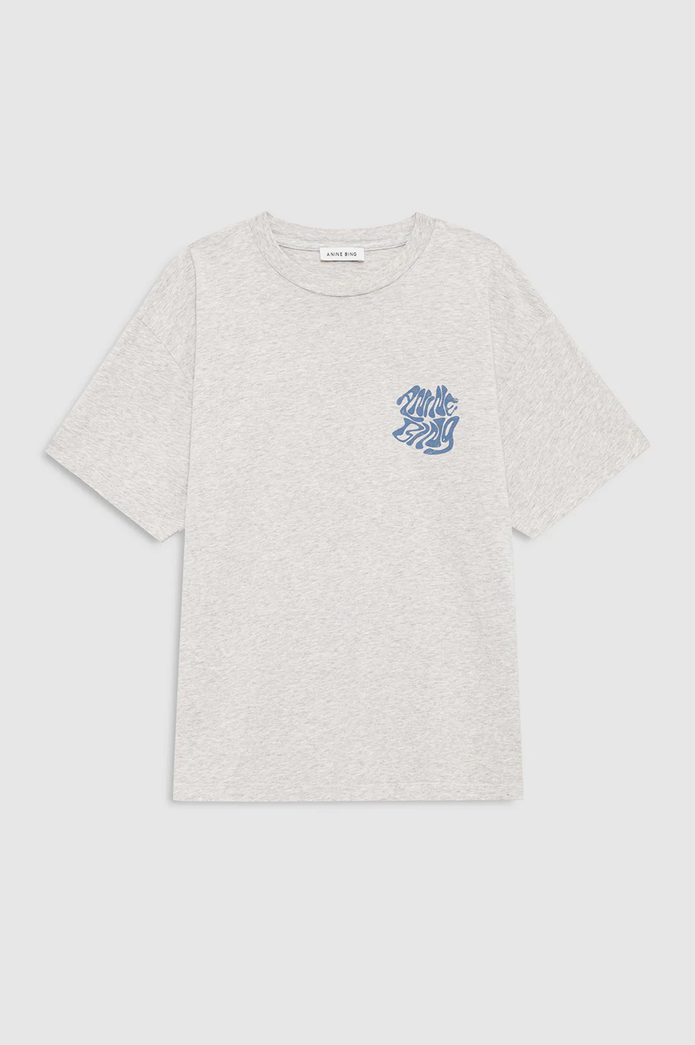 Cade Tee Wave - Heather Grey