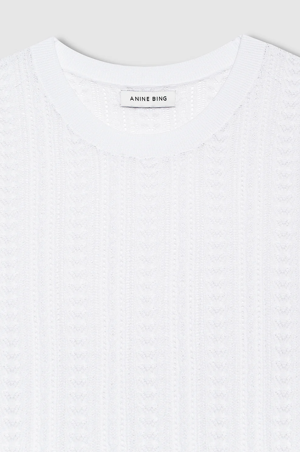 Moni Crop Tank - White