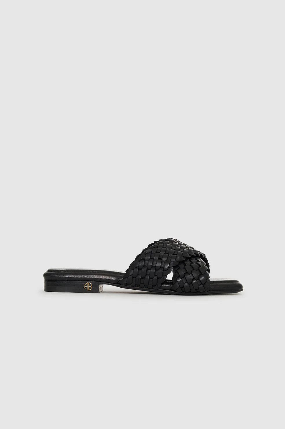 Ria Slides Braided - Black