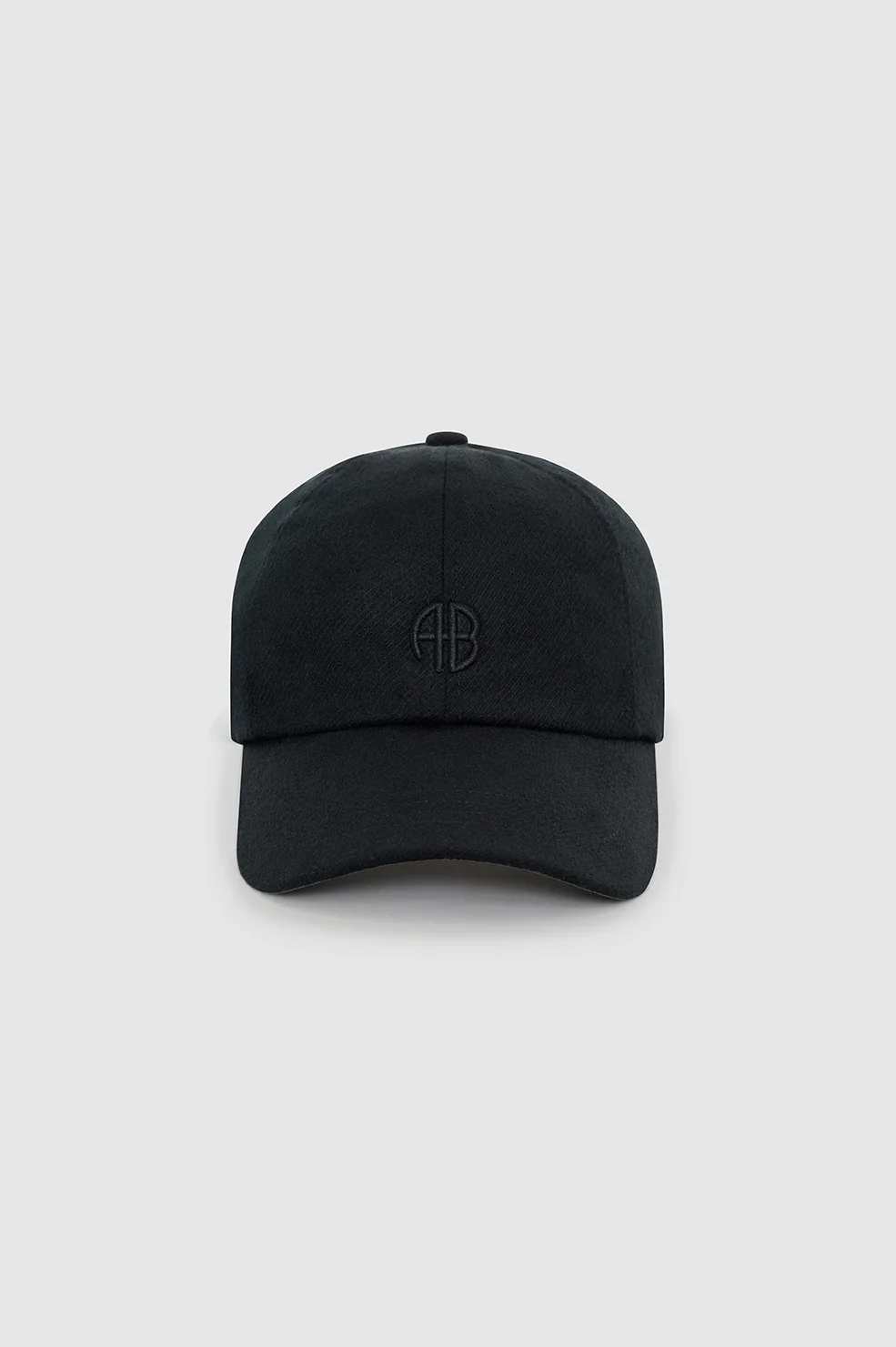 Jeremy Baseball Cap - Black Wool