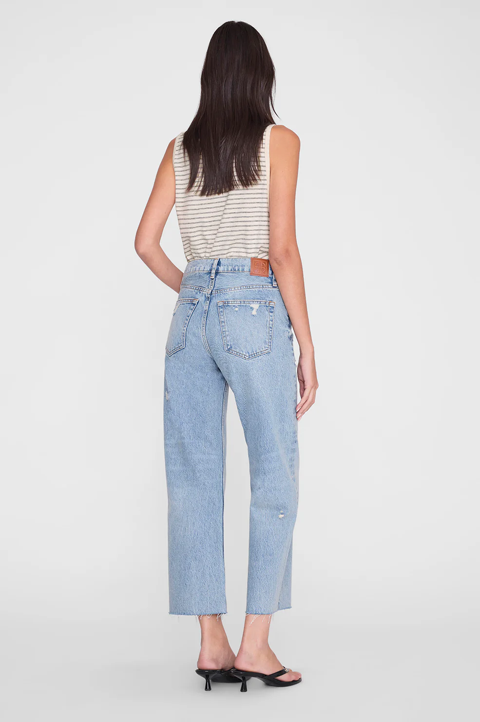 Juliann Tank - Black Stripe