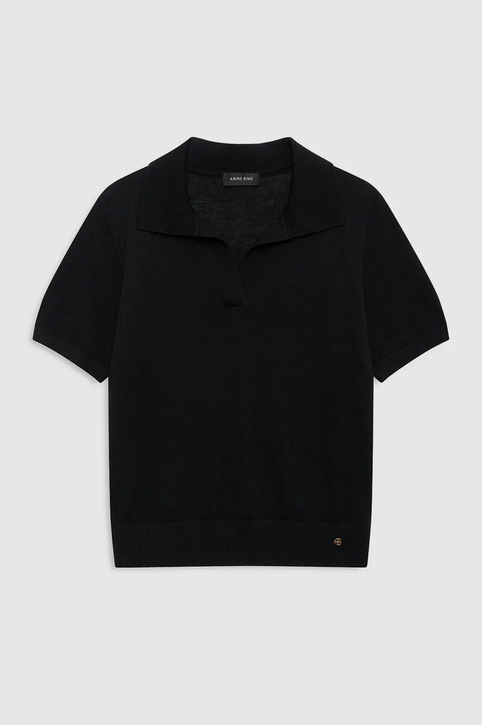 Moni Polo Sweater - Black