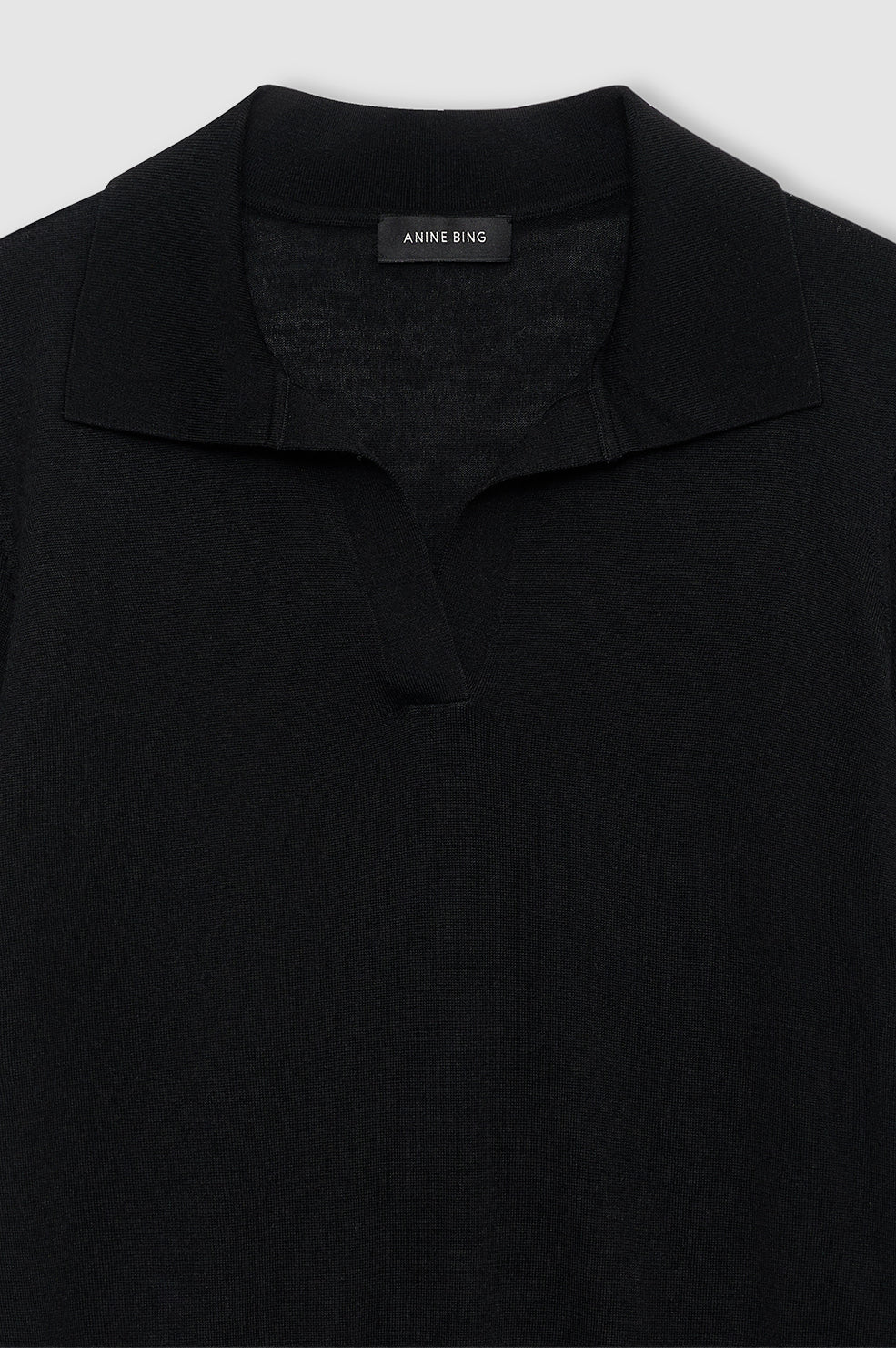 Moni Polo Sweater - Black