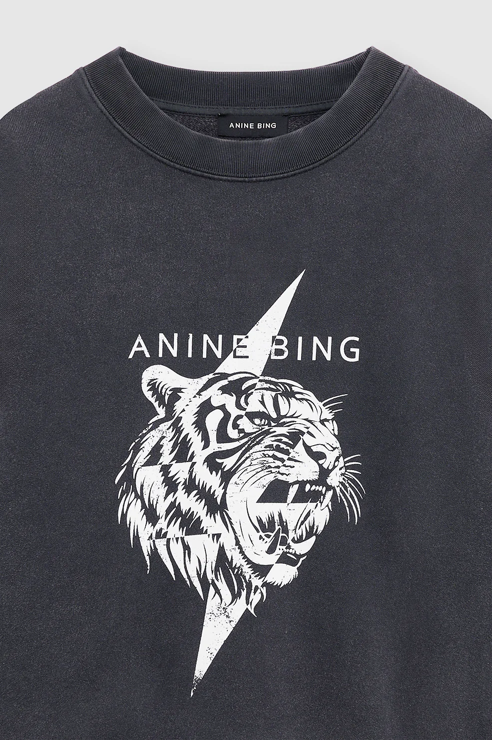 1503-miles-sweatshirt-tiger-vintage-black-4.webp Miles Sweatshirt Tiger - Vintage Black