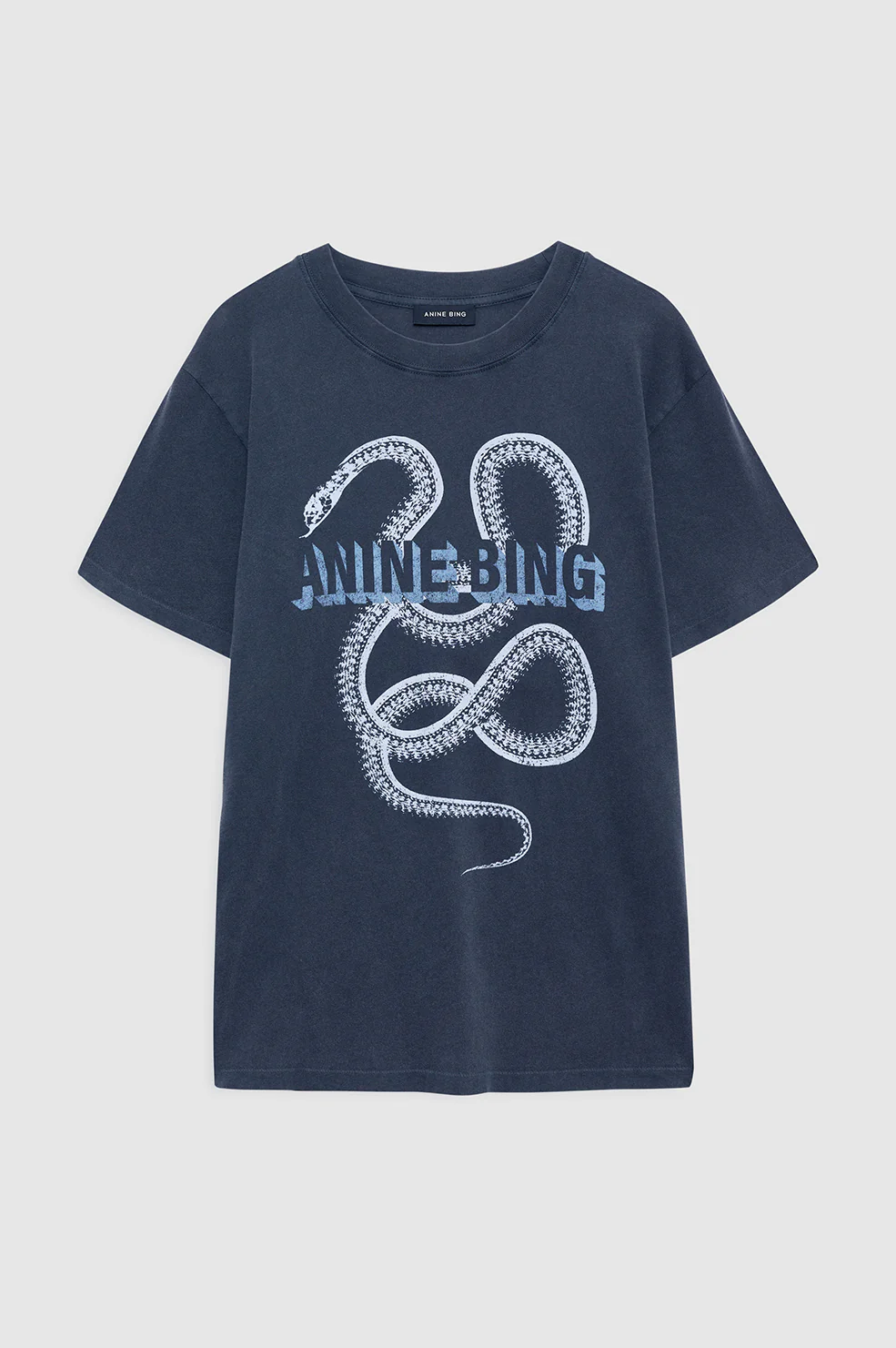 Lili Tee Snake - Washed Black
