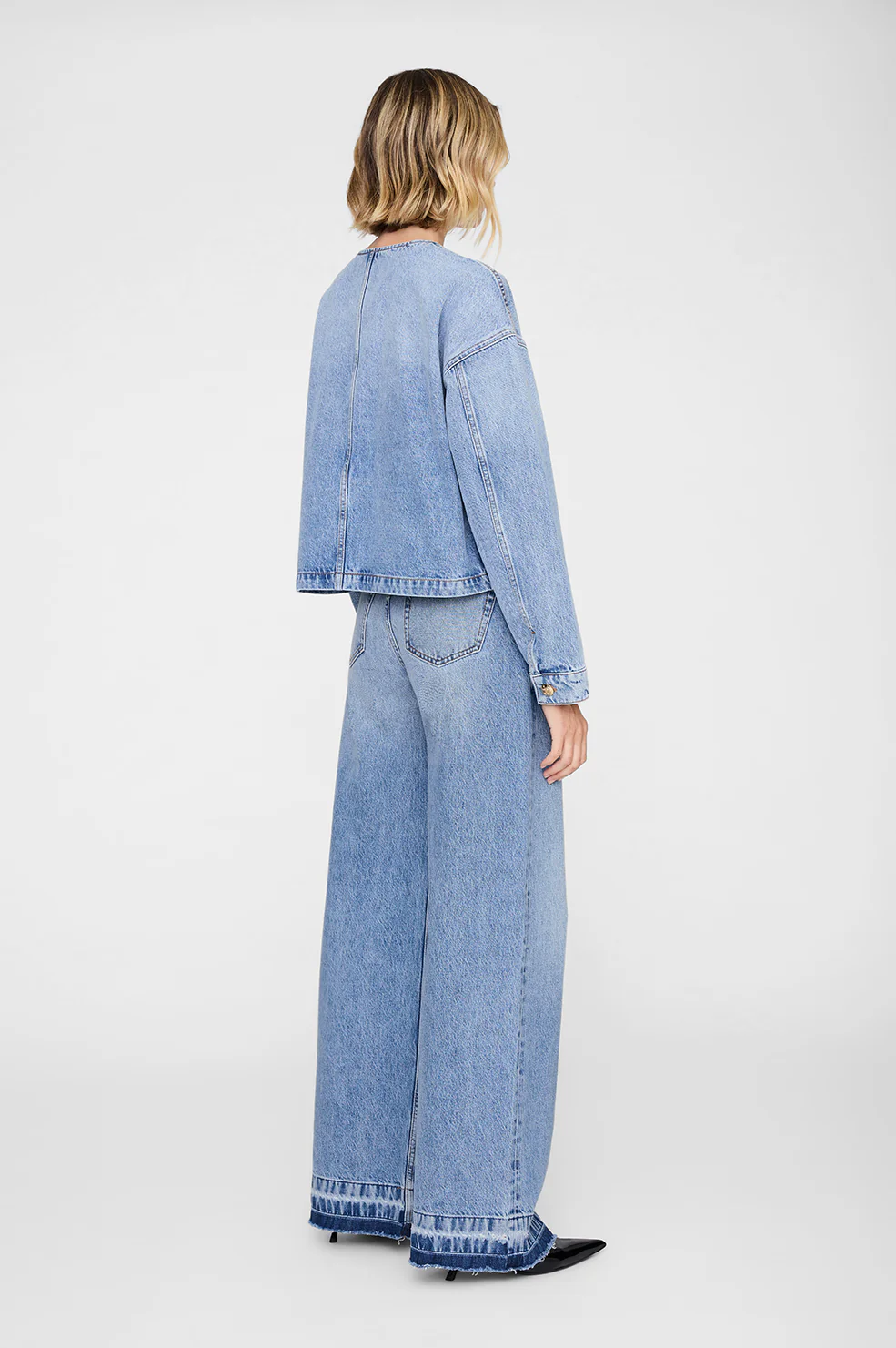 Blanche Jacket - Caspian Blue