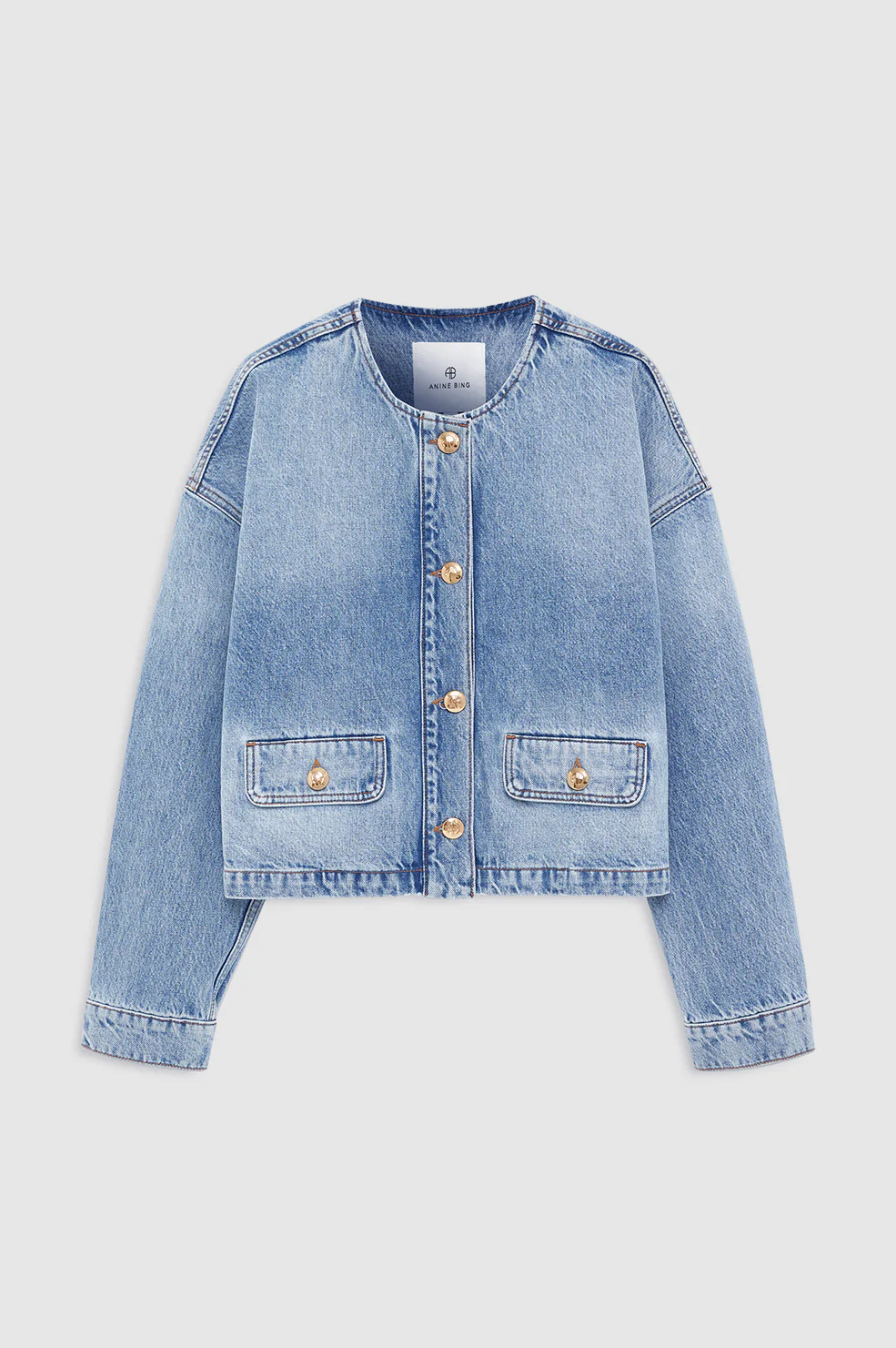 Blanche Jacket - Caspian Blue