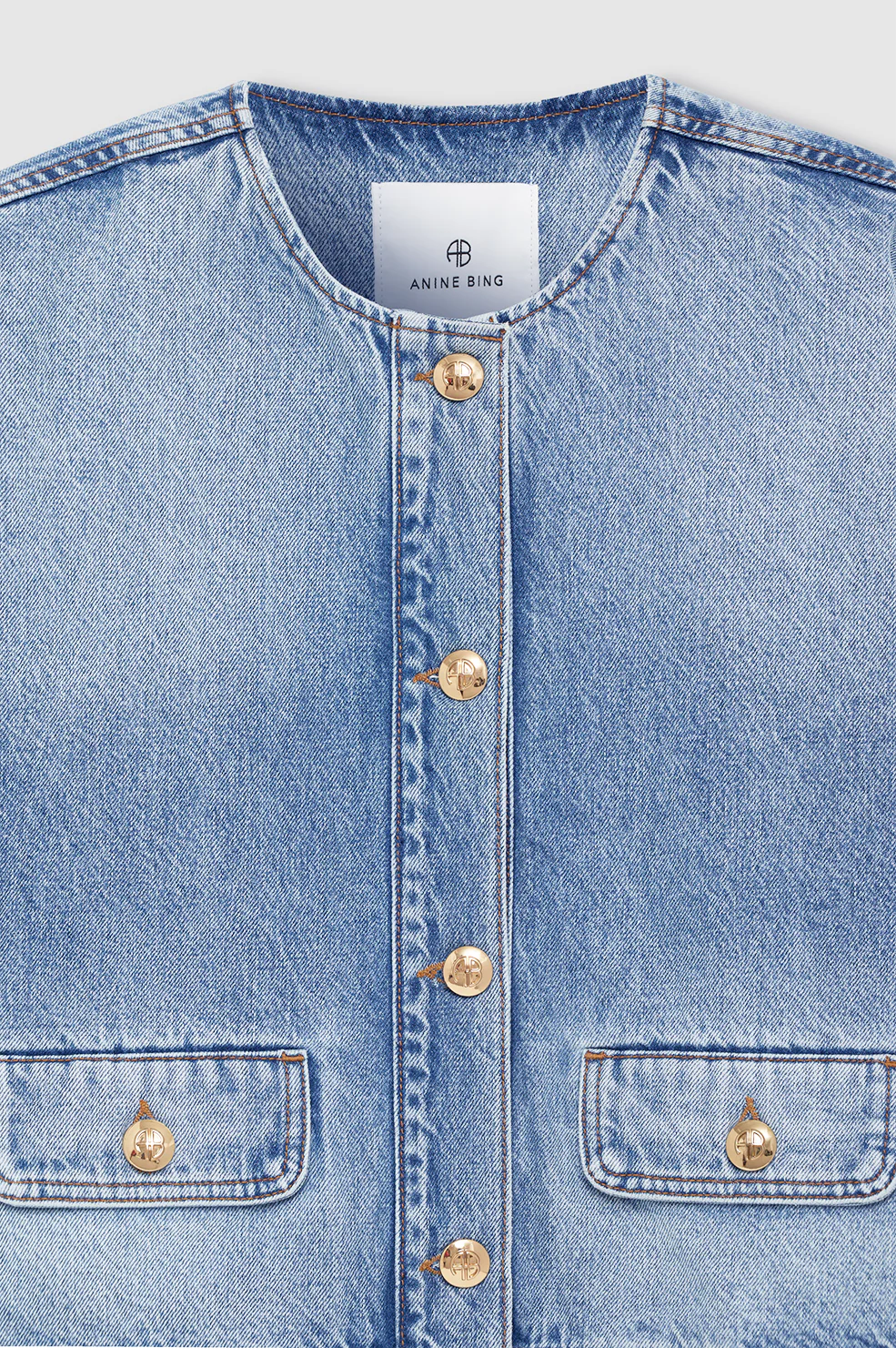 Blanche Jacket - Caspian Blue
