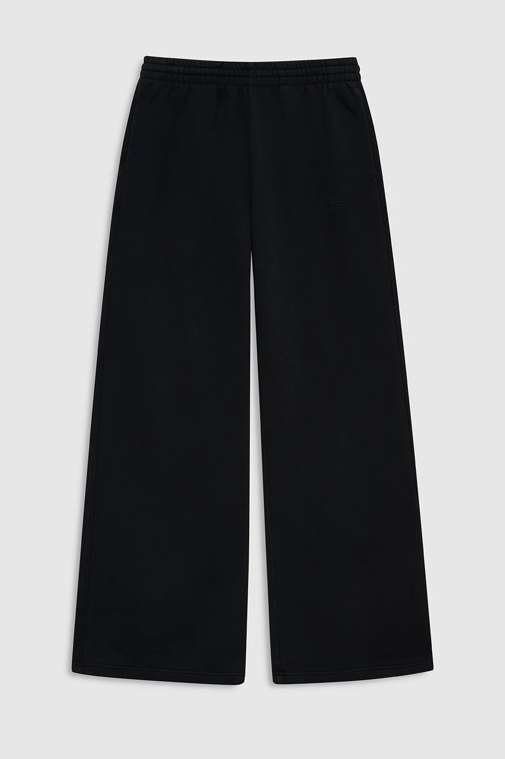 Kacey Sweatpant Monogram - Vintage Black