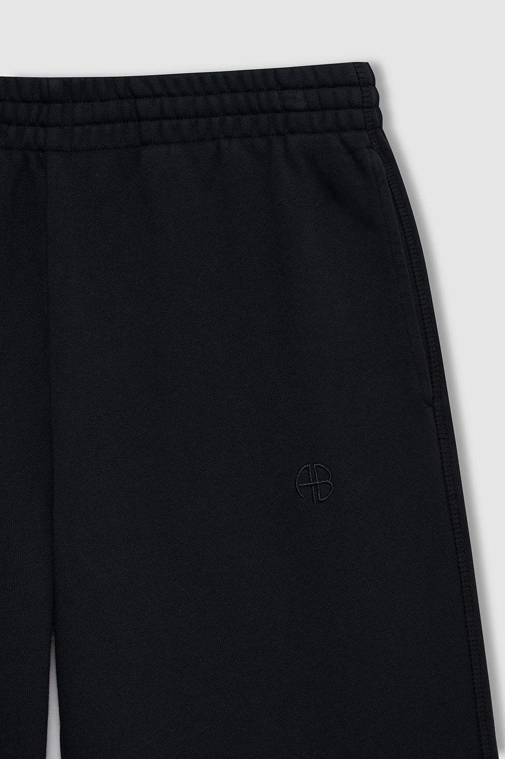 Kacey Sweatpant Monogram - Vintage Black