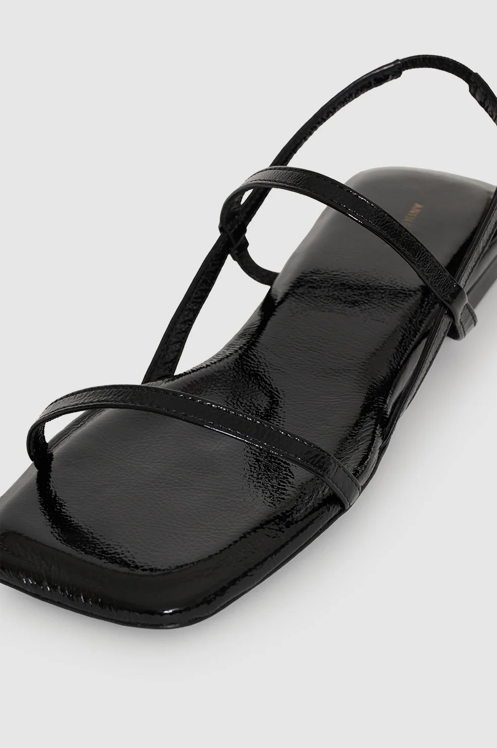 Hilda Flat Sandals - Black