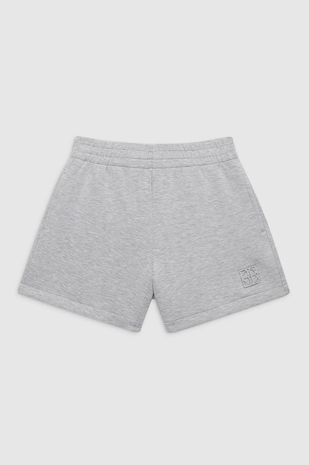 Kam Short Framed Monogram - Heather Grey