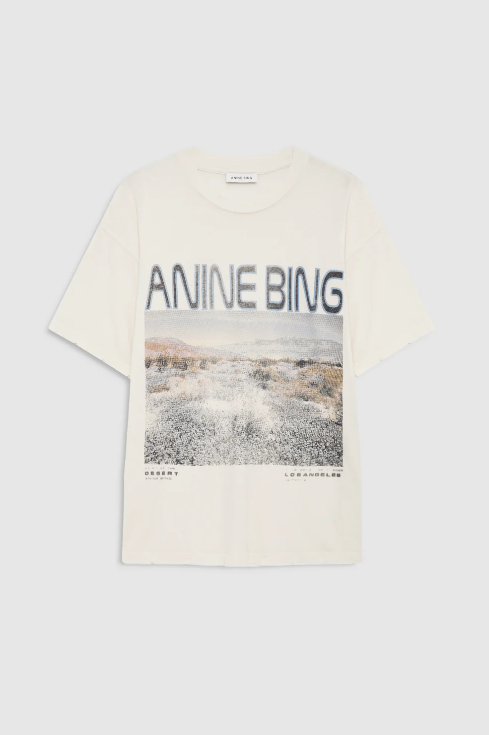 Cade Tee Wildflowers - Off White
