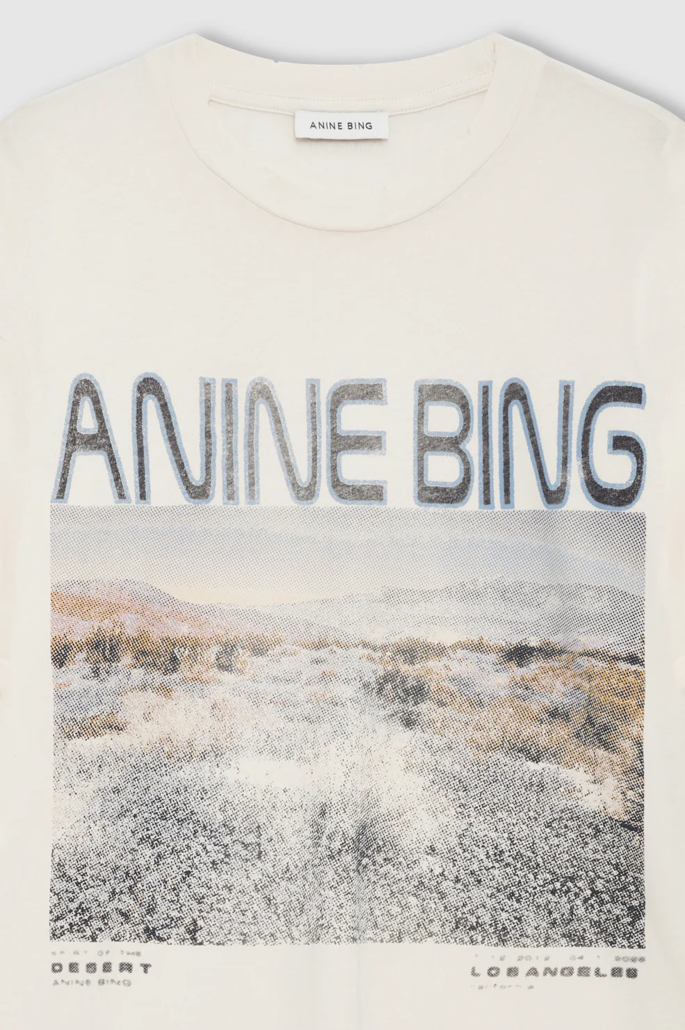 Cade Tee Wildflowers - Off White