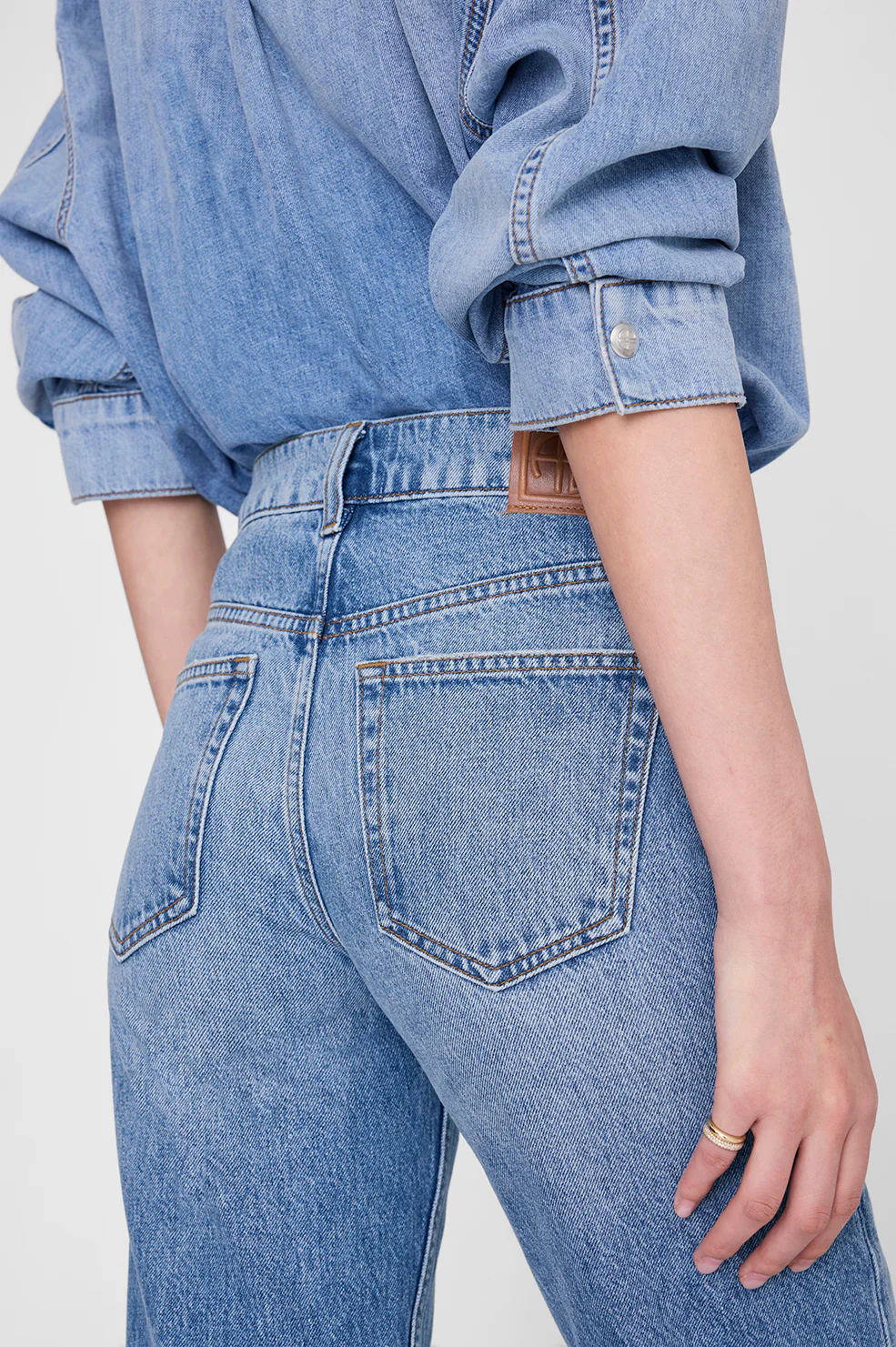 Jane Jean 28" - Cascade Blue