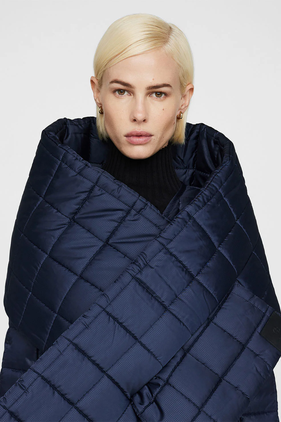 Erica Scarf - Midnight Navy