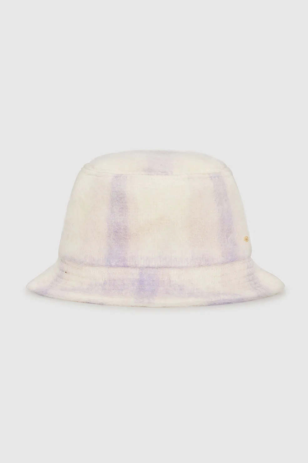 Cami Bucket Hat - Lavender And Cream Check