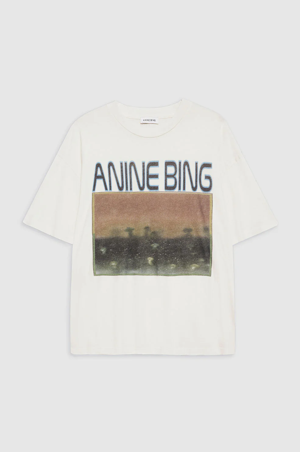 Cade Tee Mushrooms - Off White