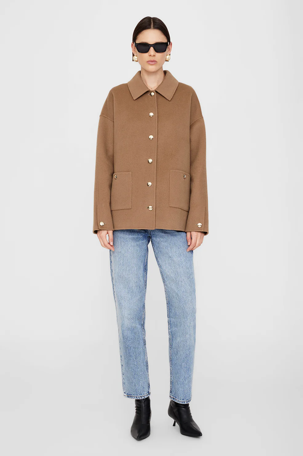 Luca Jacket - Camel Cashmere Blend