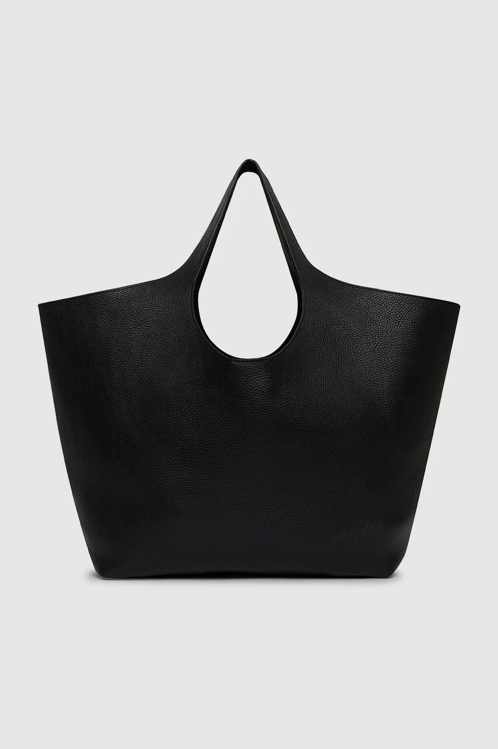 Lili Tote - Black Pebbled