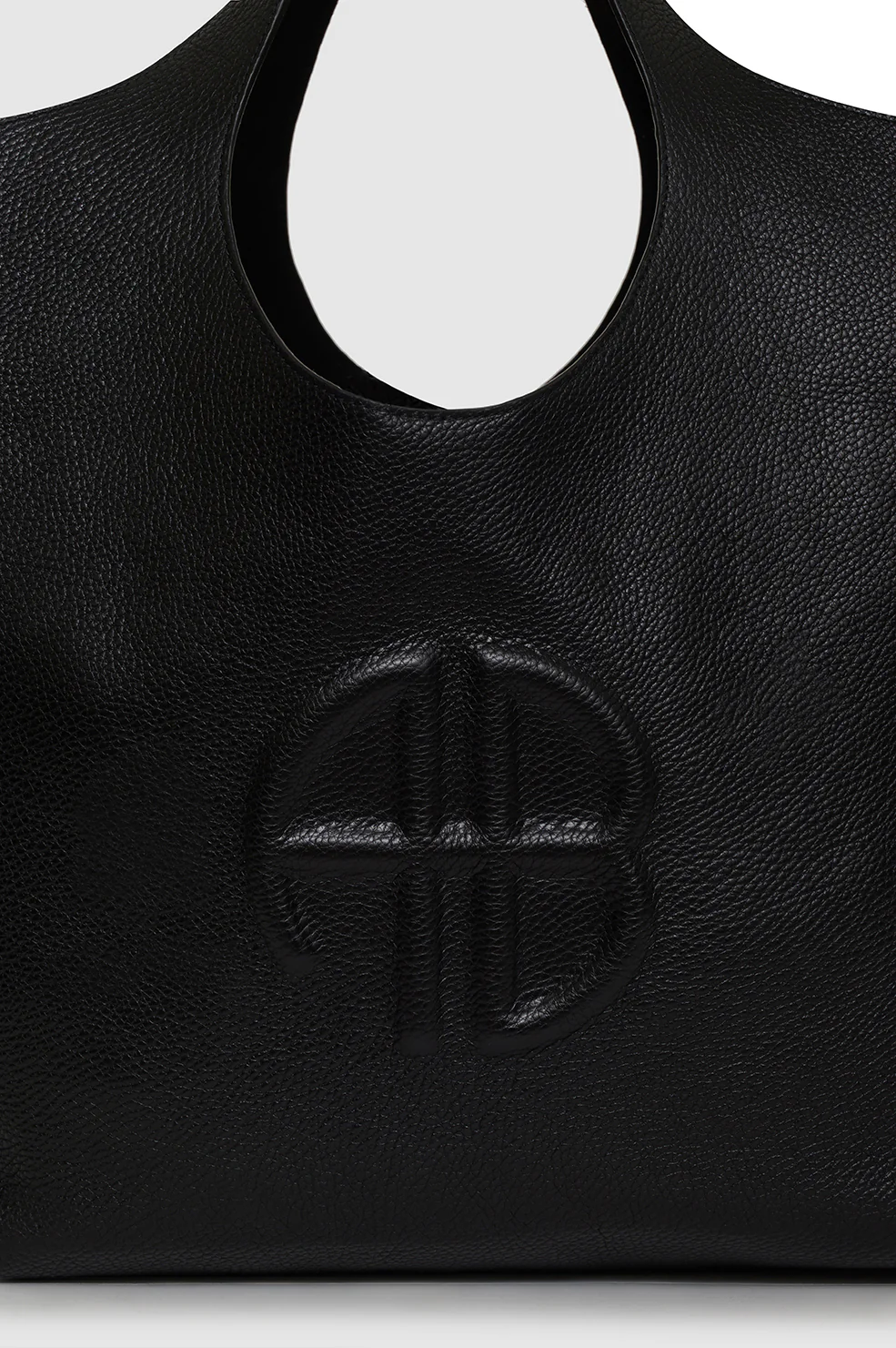 Lili Tote - Black Pebbled