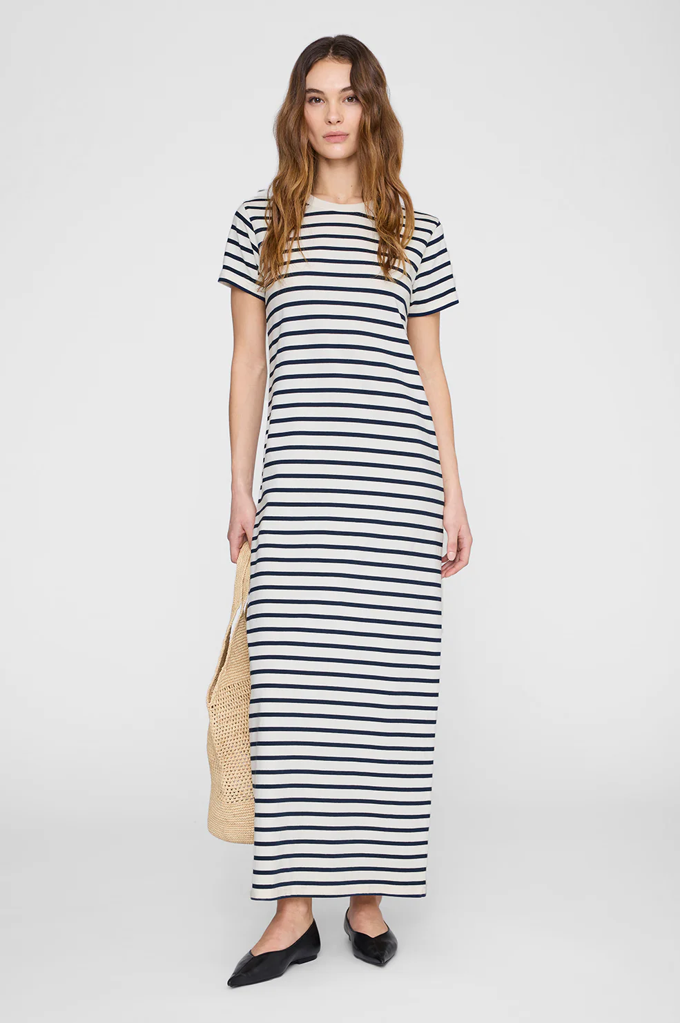 Wynne Dress Stripe - Navy Stripe
