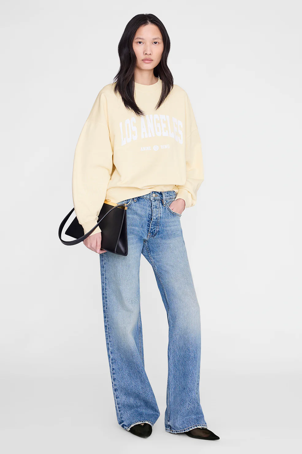 1994-miles-sweatshirt-los-angeles-university-butter-yellow-1.webp Miles Sweatshirt Los Angeles University - Butter Yellow