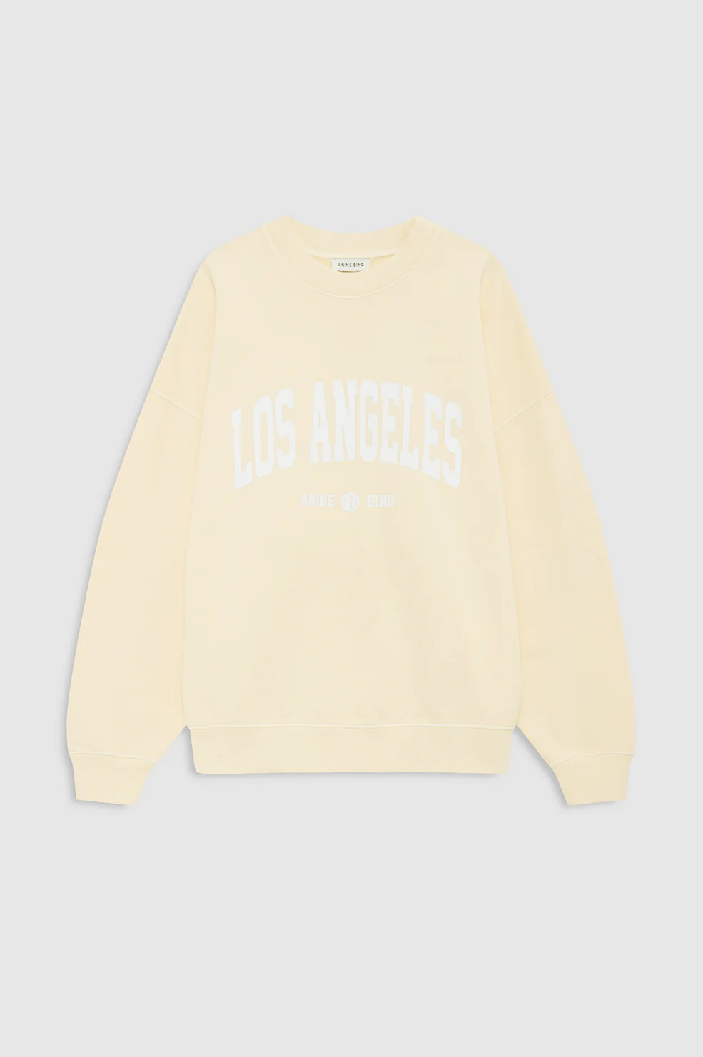 1994-miles-sweatshirt-los-angeles-university-butter-yellow-3.webp Miles Sweatshirt Los Angeles University - Butter Yellow
