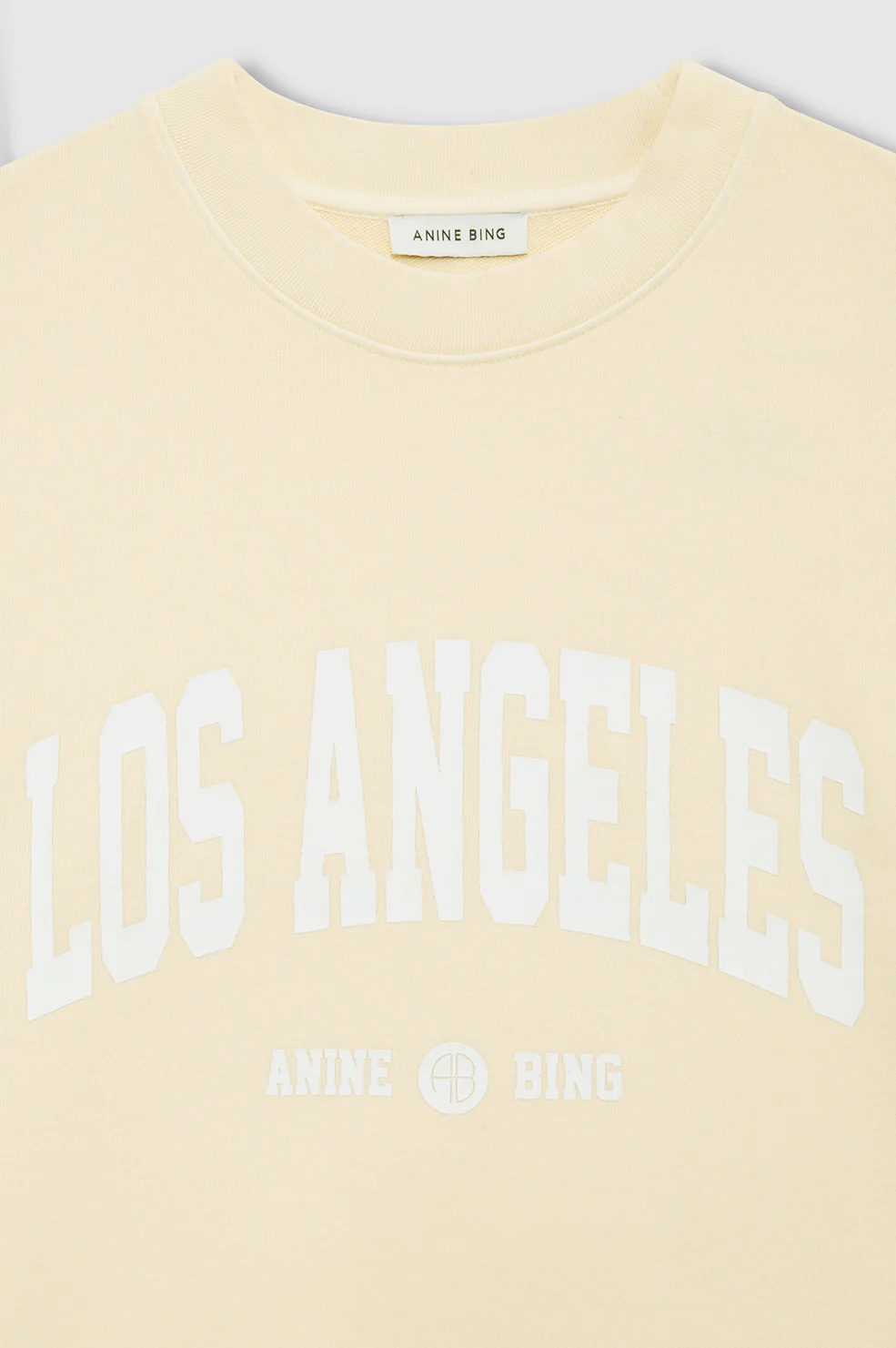 1994-miles-sweatshirt-los-angeles-university-butter-yellow-4.webp Miles Sweatshirt Los Angeles University - Butter Yellow