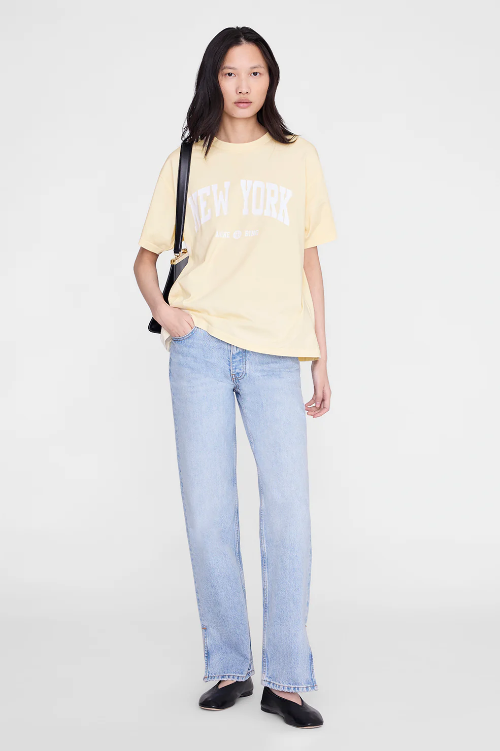 2000-cade-tee-new-york-university-butter-yellow-1.webp Cade Tee New York University - Butter Yellow