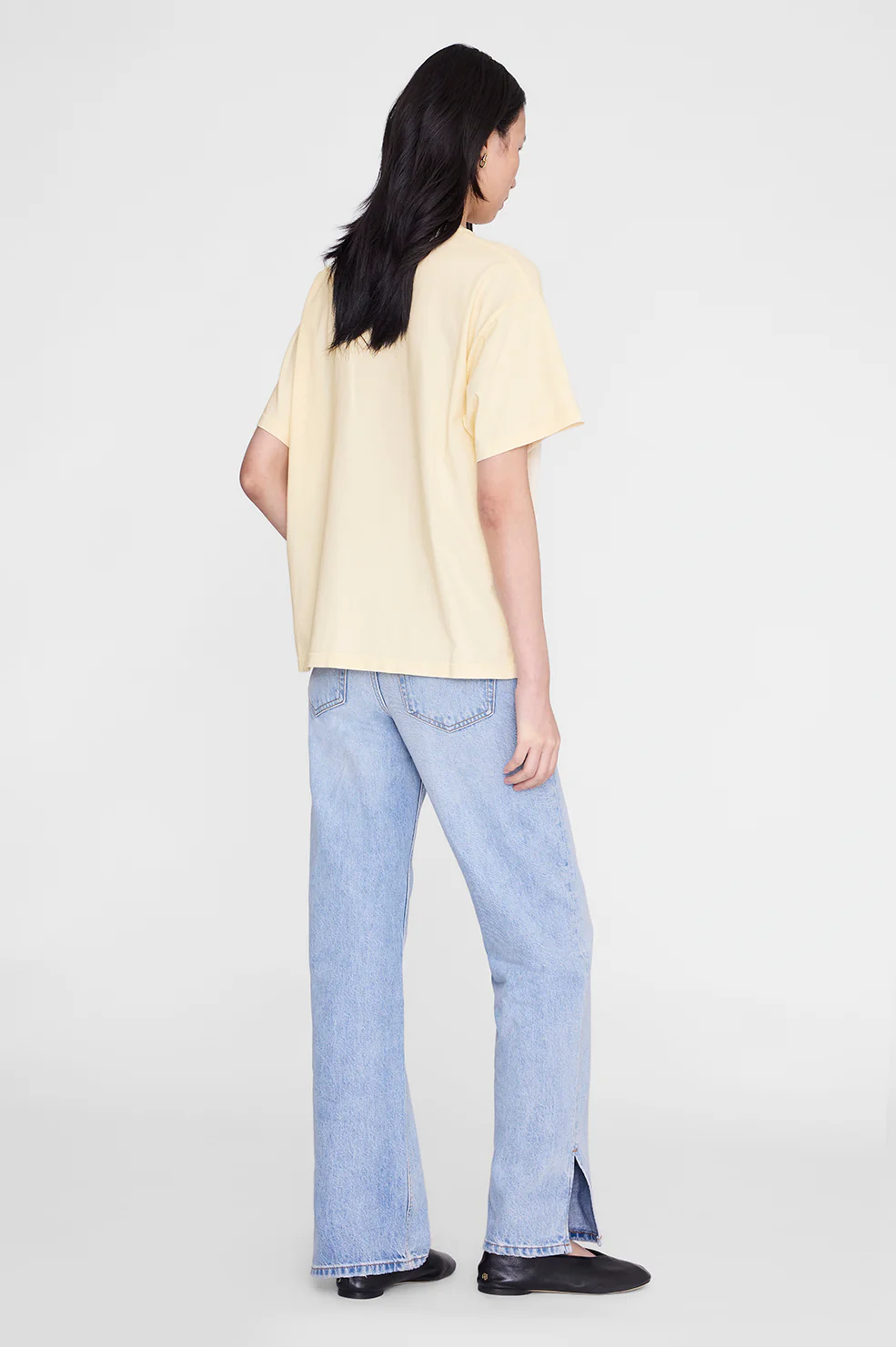 Cade Tee New York University - Butter Yellow