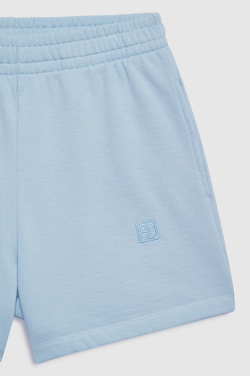 Kam Short Framed Monogram - Pale Blue