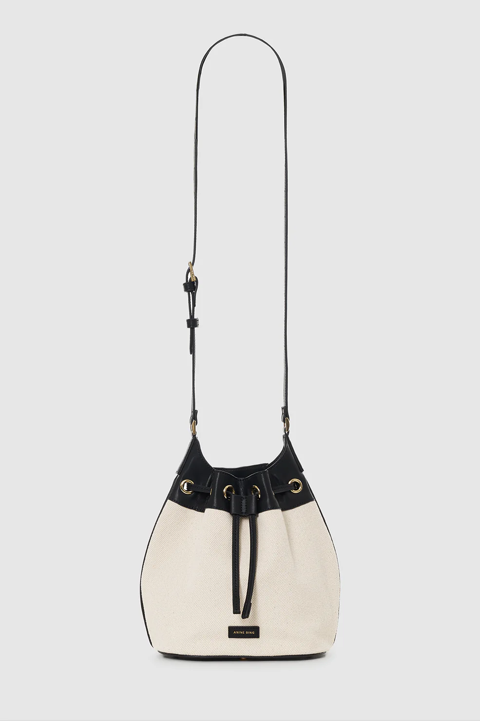 Mini Alana Bucket Bag - Natural