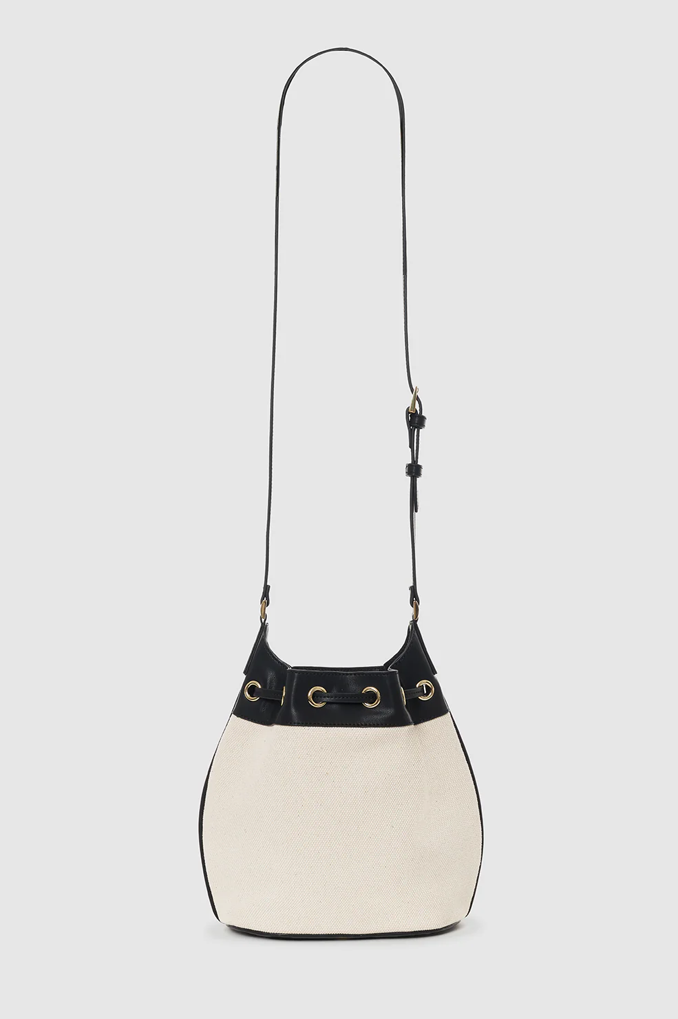 Mini Alana Bucket Bag - Natural