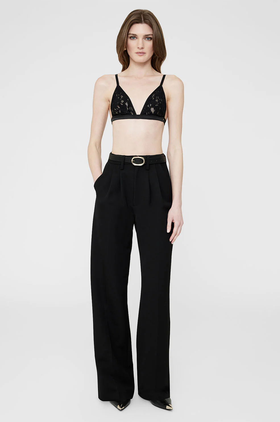 Eldra Bralette - Black Floral