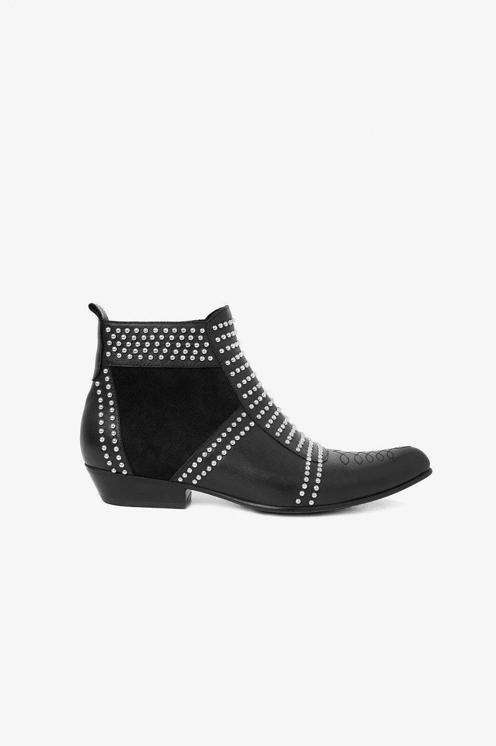 Charlie Boots - Silver Studs