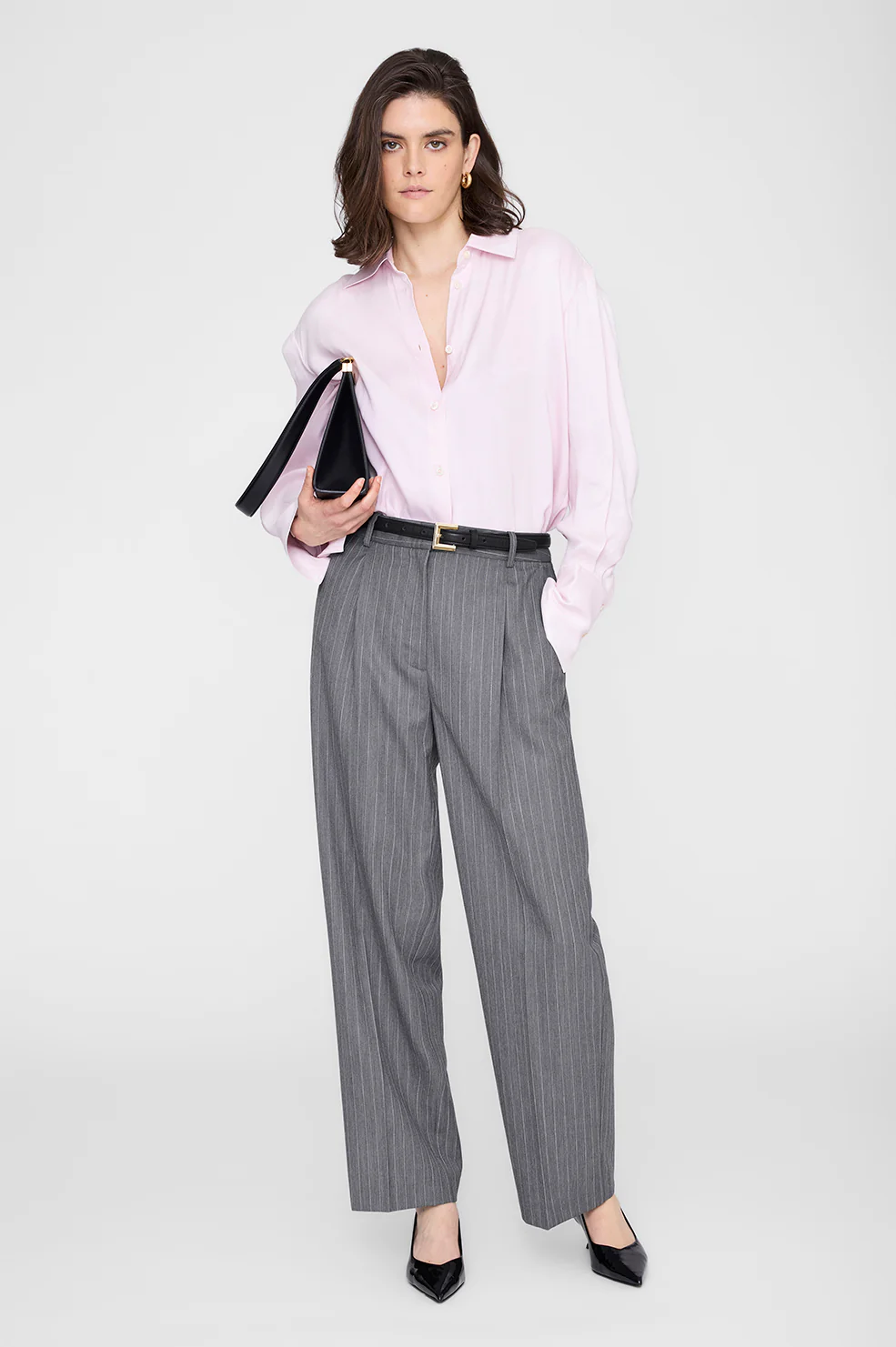 Bridget Shirt - Powder Pink