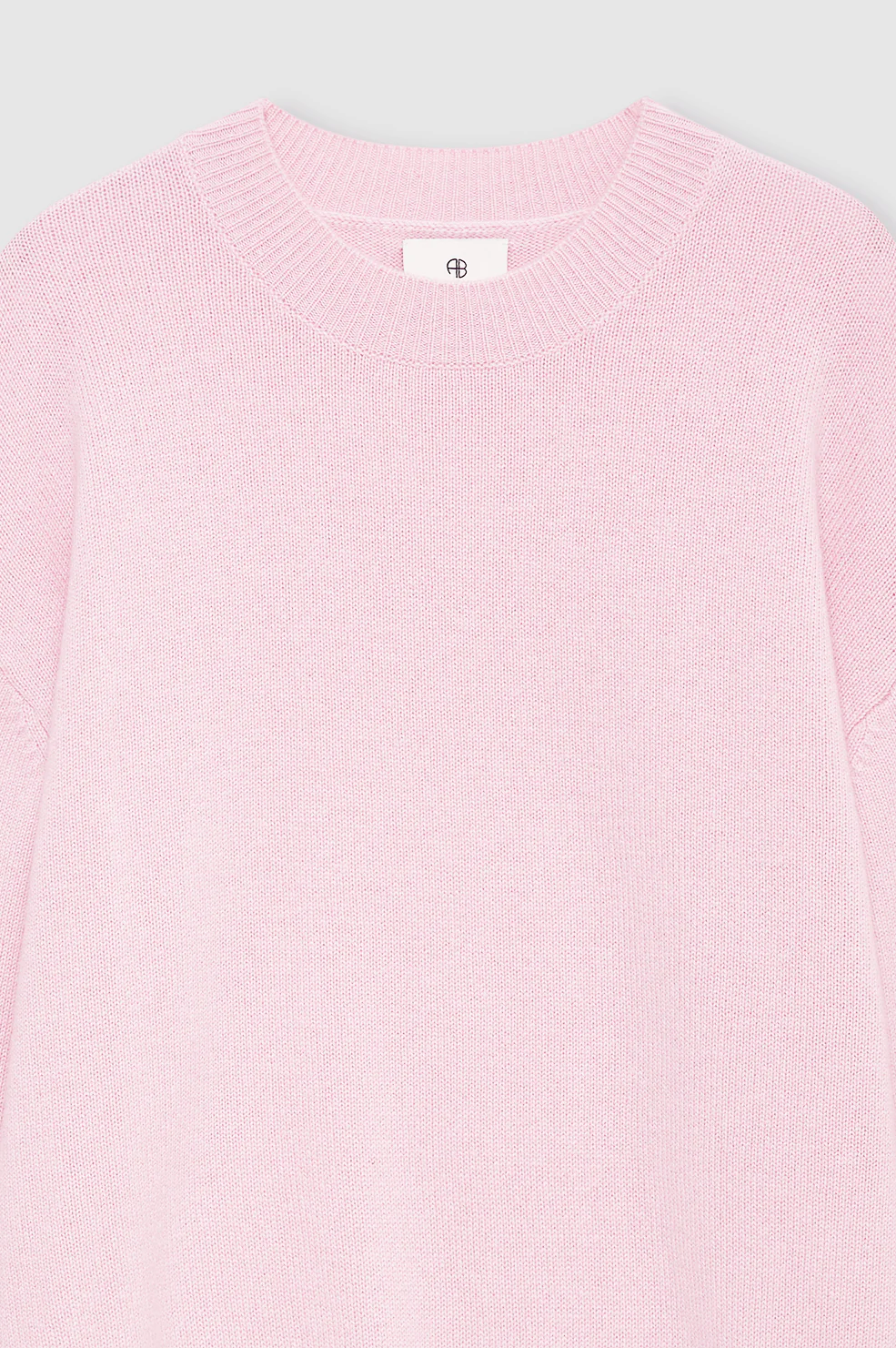 2277-lee-crew-sweater-powder-pink-4.webp Lee Crew Sweater - Powder Pink